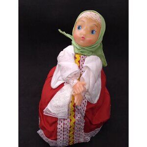 Vintage USSR / Russian Style 9" doll Tea pot cozy